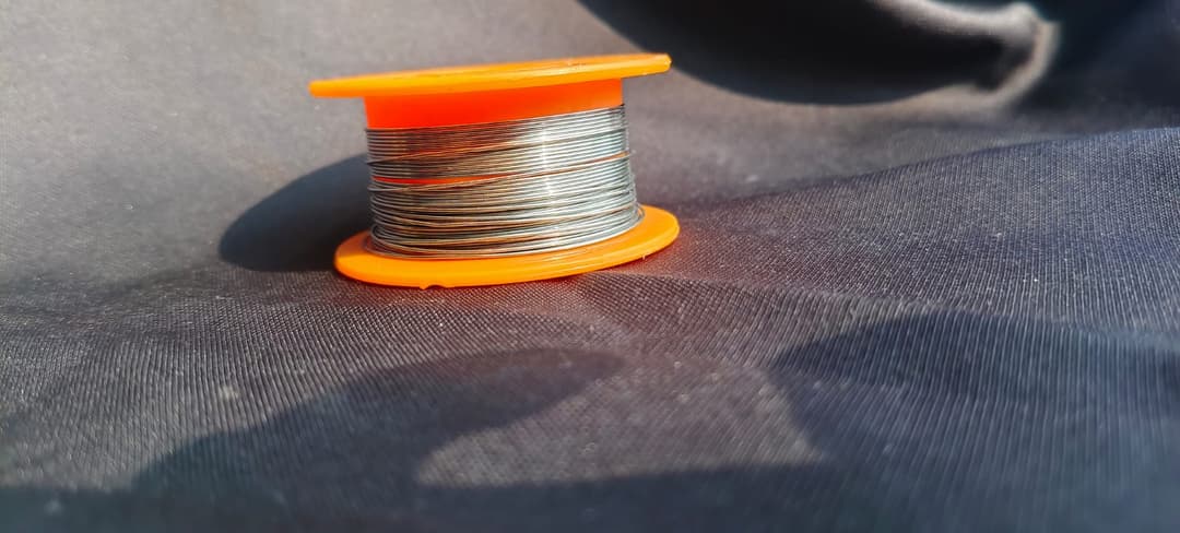 Solder wire with rosin core